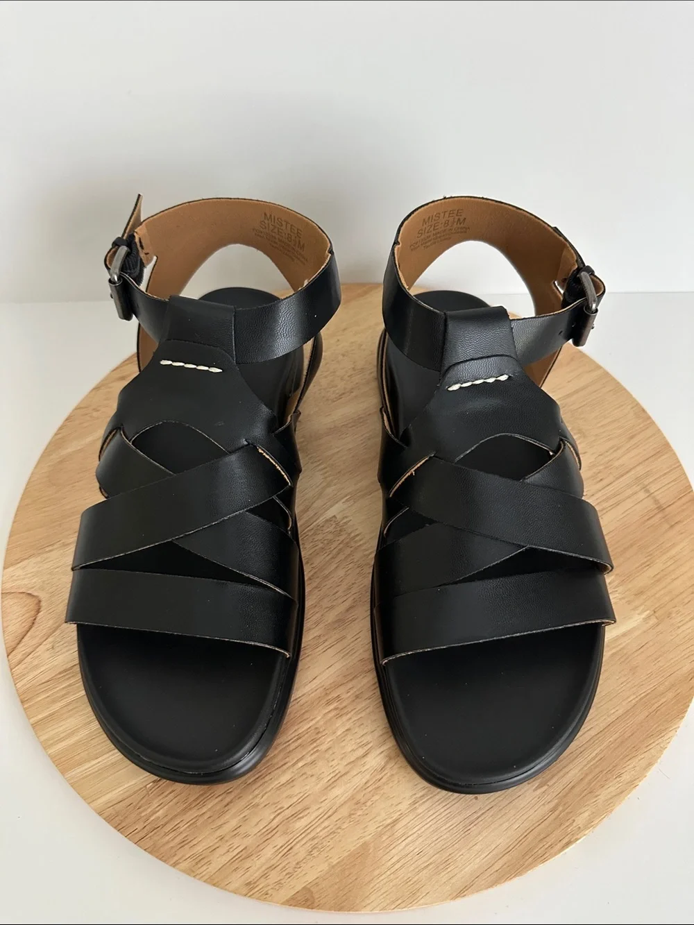 Journee Collection Womens Mistee Ankle Strap Flat Sandals
